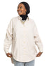 Off - White Oxford Over Size Shirt - Khotwh